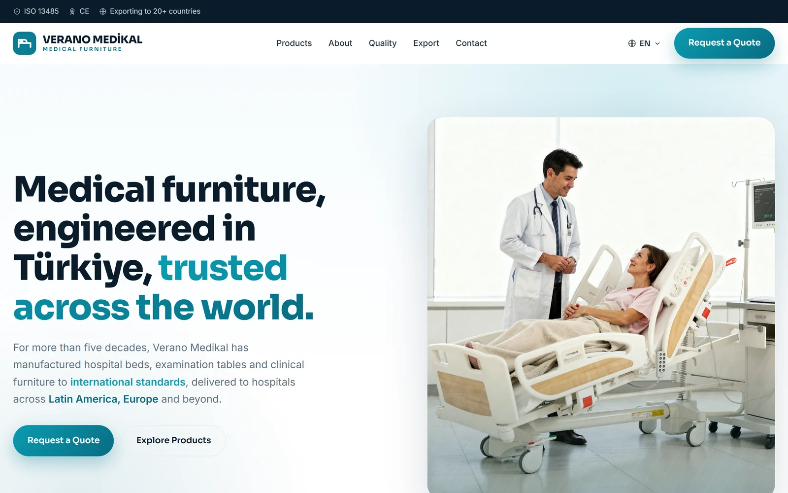 English version of the corporate site